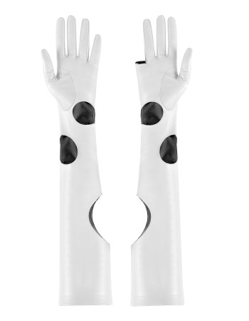 LONG GLOVES WITH HOLES
