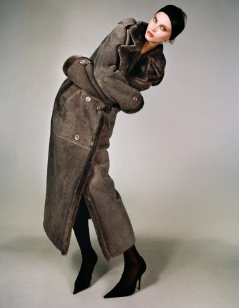 IVANA SHEARLING COAT