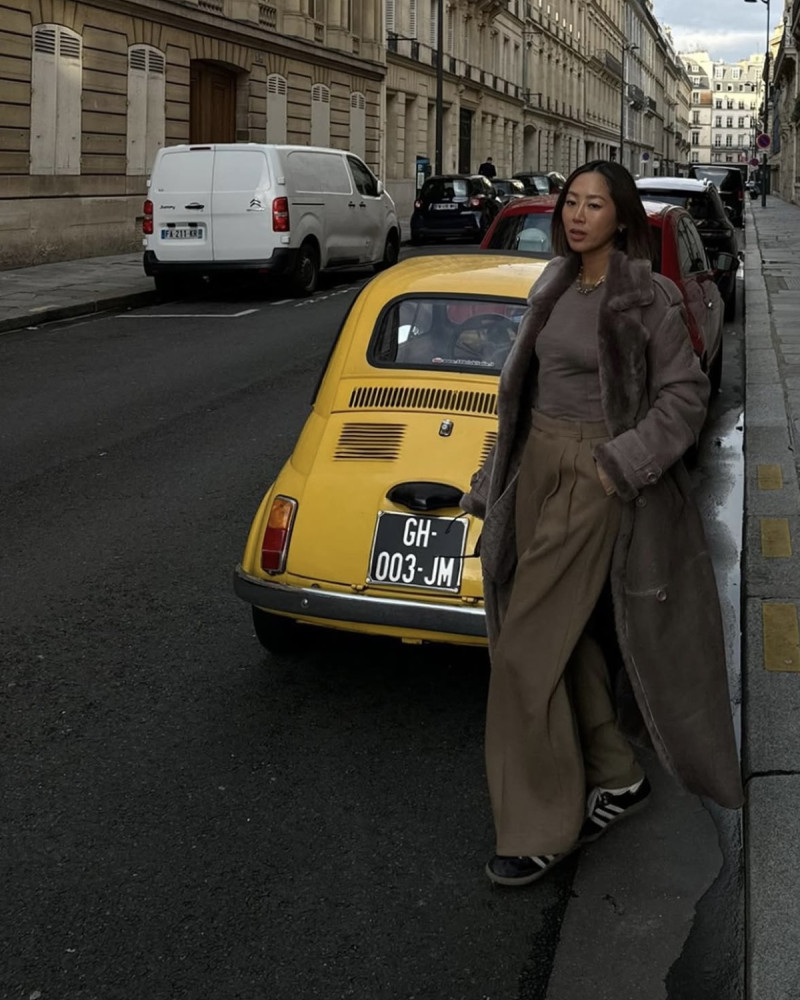 IVANA SHEARLING COAT