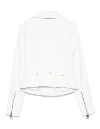 LEATHER BIKER JACKET