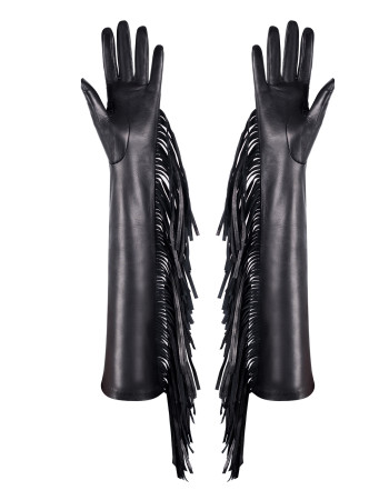 LONG FRINGED GLOVES