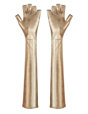 FINGERLESS LONG GLOVES