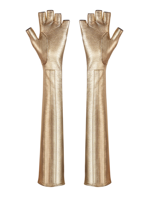 FINGERLESS LONG GLOVES